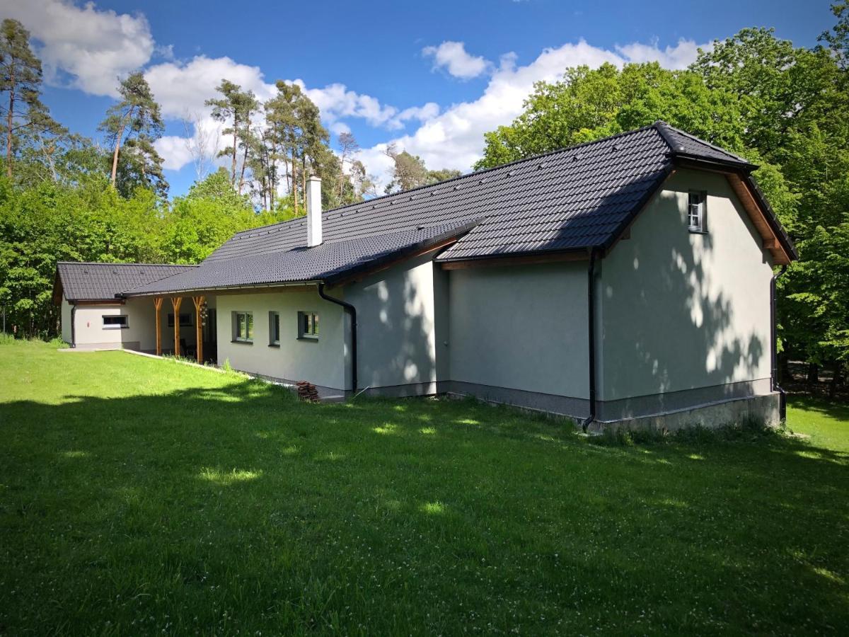 Mezonetovy Apartman S Terasou Na Samote V Lese Vlkava ภายนอก รูปภาพ