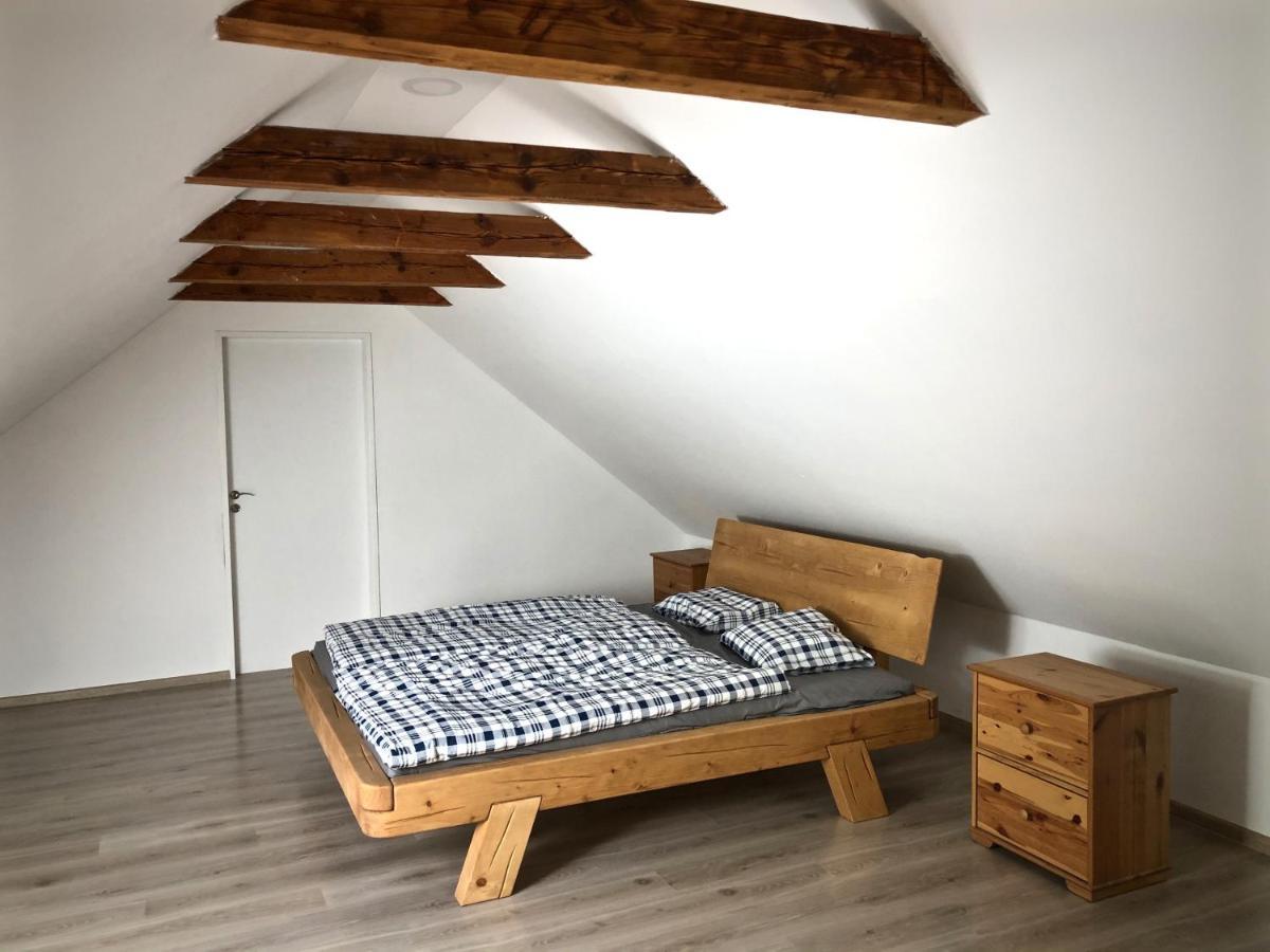 Mezonetovy Apartman S Terasou Na Samote V Lese Vlkava ภายนอก รูปภาพ